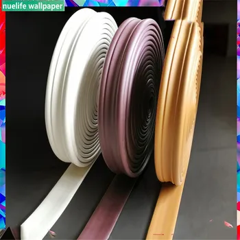 

Waistline skirting wall stickers 3D foam edge banding border waterproof anti-collision background wall kids room wall stickers