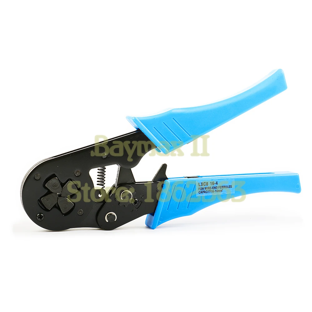 Crimper Plier HSC8 16-4 Self-adjustable Crimping Tools Used for 6.0-16.0mm2 (AWG10-5)Cable End-sleeves
