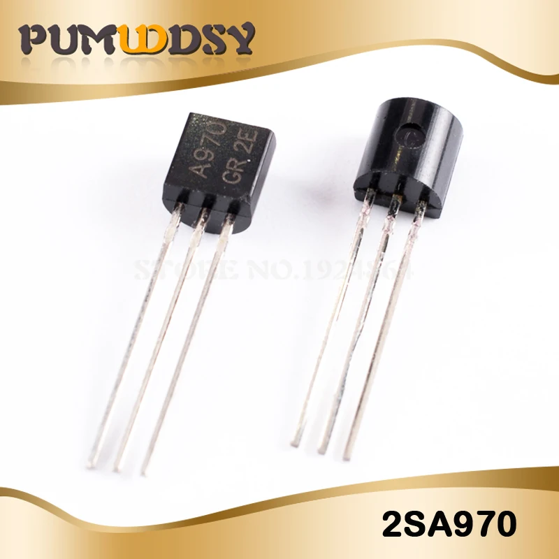 

100PCS 2SA970 2SC2240 (50PCS* A970 +50PCS* C2240 ) TO-92 Bipolar Transistors - BJT NPN IC
