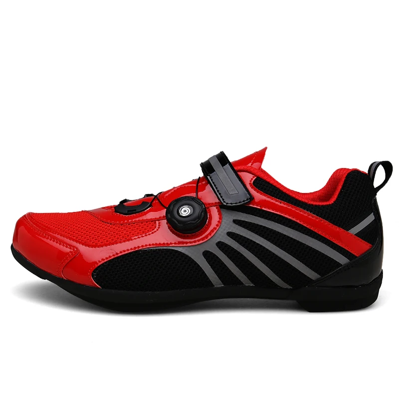 Transpirable Pro Auto-bloqueo Ciclismo Zapatos carretera bicicleta Zapatos ultraligero Atlético carreras Zapatillas Zapatos Ciclismo