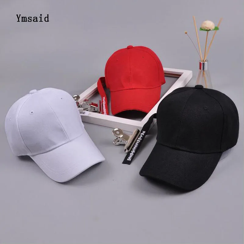 

2017 New Brief Style Solid Children Baseball Caps With Clip Snapback Caps Men Women Hip-hop Hats For Boys Girls