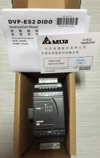 все цены на New original PLC DI 4 DO 4 Transistor 24VDC DVP08XP211T онлайн