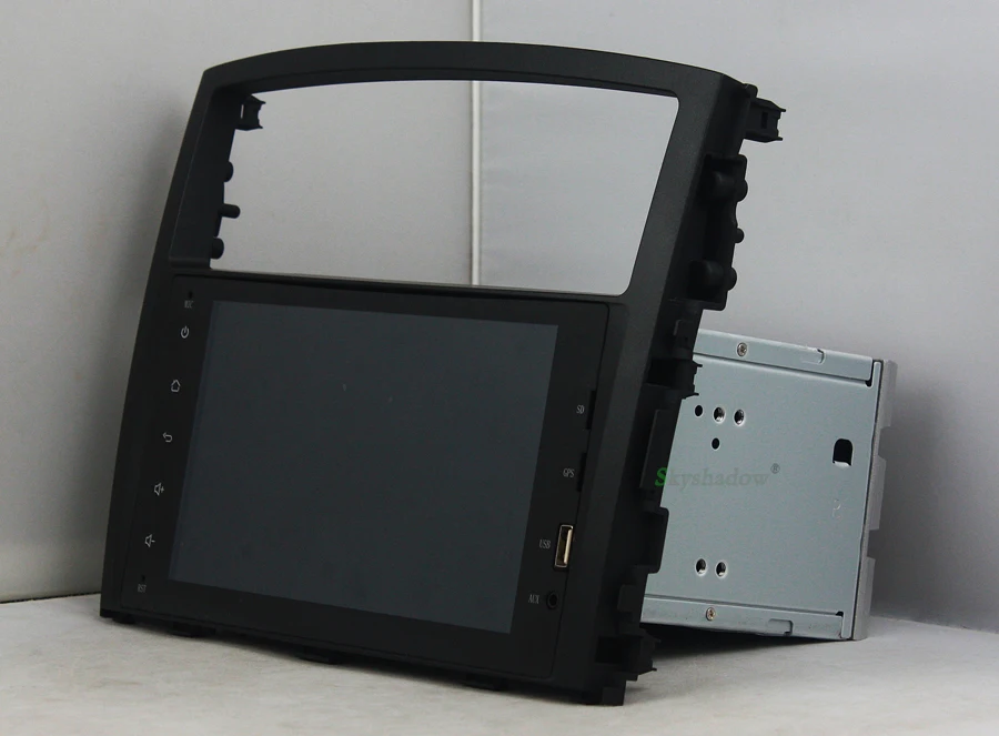 Sale DSP IPS Android 9.0 4GB RAM Car DVD Player GPS Google Map usb aux RDS Radio wifi Bluetooth 4.2 For MITSUBISHI PAJERO 2006-2012 4