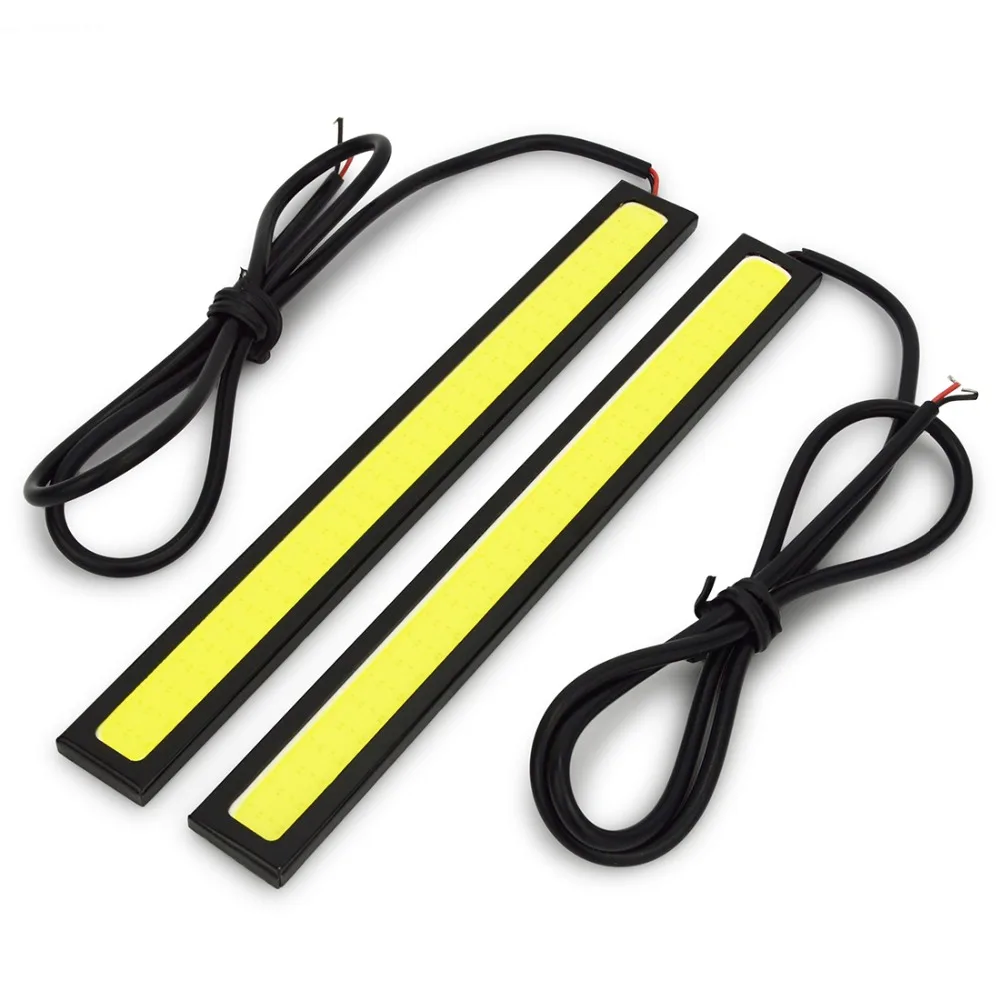 

20pcs Waterproof 14cm 64led led COB DRL flexible drl LED Lights COB Daytime Running Light Auto Lamp For Universal Car