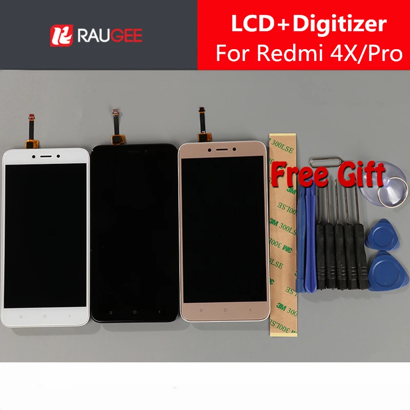 

for Xiaomi Redmi 4X screen with frame lcd display touch screen digitizer assembly replacement panel for redmi4x pro prime