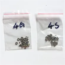 1 комплект винтов полный набор винтов для iPhone 4 4S 5C 5S 5G 6G 6s 6 7 7P 8 8 plus X ремонт болтов полный комплект запасные части