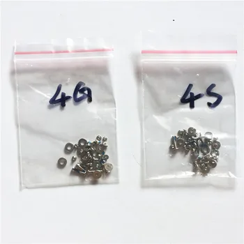 1 Set di Viti Completo Set di Viti per il iPhone 4 4S 5C 5S 5G 6G 6s 6 7 7P 8 8 più di X di Riparazione bullone Completo Kit di Parti di Ricambio