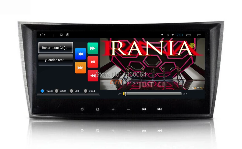 Top Android 6.0 Car Radio Central Multimedia GPS Navigation for Benz E CLS CLK Class W211 W209 W219 W463 E200 E220 E240 E270 E280 6