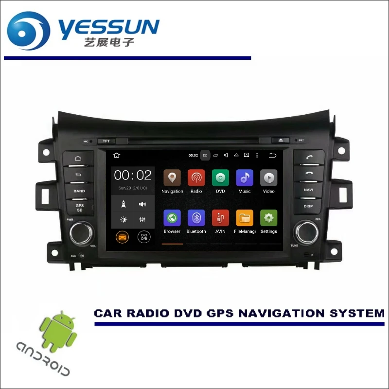 

YESSUN For Nissan Navara / NP300 2014~2016 CD DVD GPS Player Navi Radio Stereo Screen Car Multimedia Navigation Android