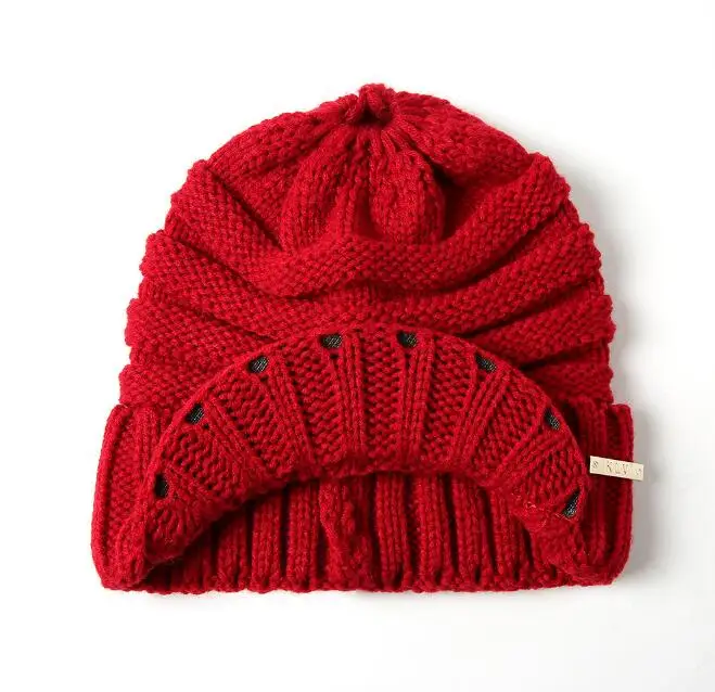 Новинка, Европейский знак, пустые кепки с козырьками, повязка на голову, Осень-зима, теплые брендовые вязаные шапки для женщин и девушек