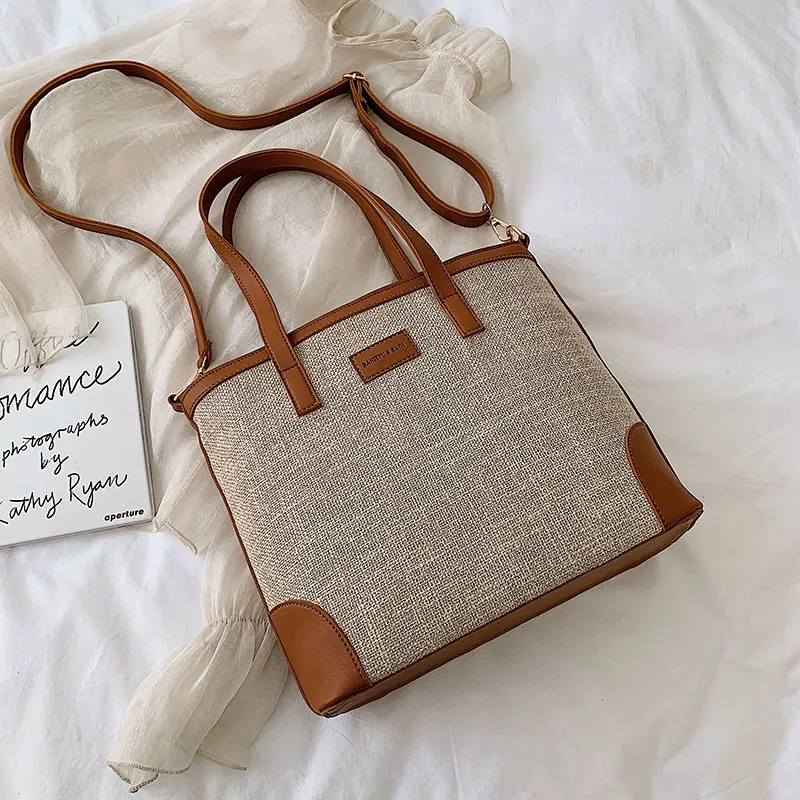 

version of big bag lady 2019 new style summer ocean Style Handbag Shoulder Bag Fashion Leisure Baituo oblique tuot bag