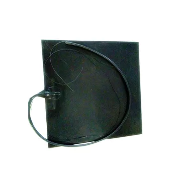 

400*400mm 220v 500w Silicone heat bed for 3d printer adhesive 1 side 100k thermistor 1000mm lead wire out from middle of 1 side