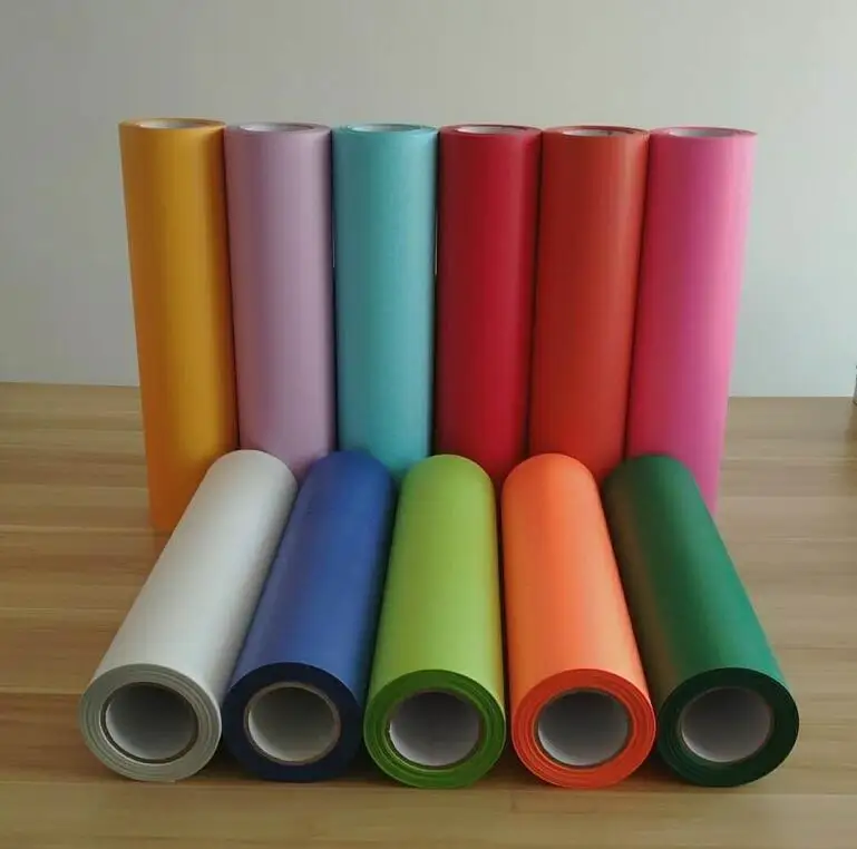 

Free Shipping 1 sheet 10"x20"/25cmx50cm PVC Heat Transfer Vinyl T-shirt Iron On HTV