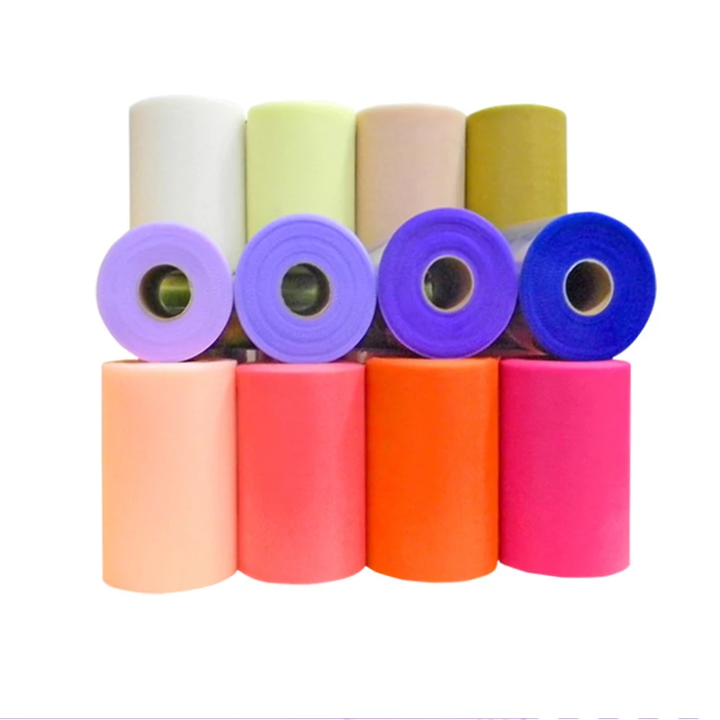 

1pcs/lot 15cmX100yards Tulle Roll Spool Tutu skirt Wedding Decoration Organza Laser DIY Birthday Party Supplies