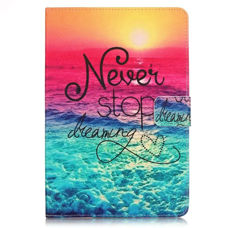 Printed PU Leather Leather Case Cover For Apple iPad Air 2 Smart Cover Stand Tablet Cases Funda For iPad 6 Auto Sleep Wake UP (10)