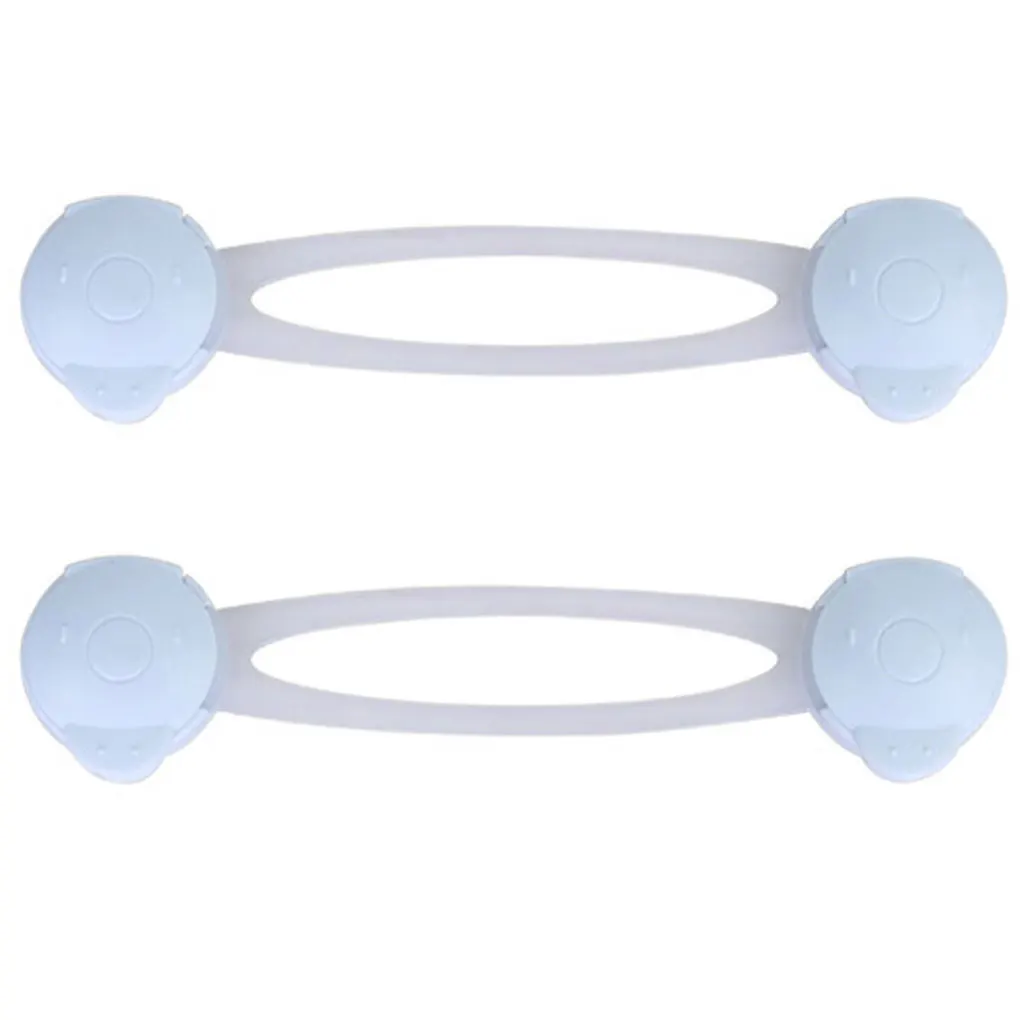 10 قطعة/المجموعة جديد الطفل الاطفال لا الحفر قفل أمان لاصقة الطفل واقية الثلاجة دولاب خزائن درج الباب