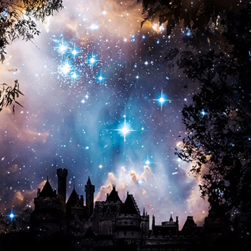 Romantic Stars Sky Diamond Paintings Cross Stitch Wall Art Decor 5D Embroidery Diamond Mosaic Resin Drills Paste Kids Rome Decor
