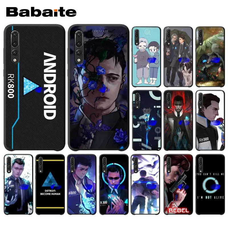 

Babaite Detroit Become Human Android RK800 Connor PhoneCase for Huawei P20 Mate20 Lite Honor Play 8A 8C 7C 5A Y6 Y5 II Psmart