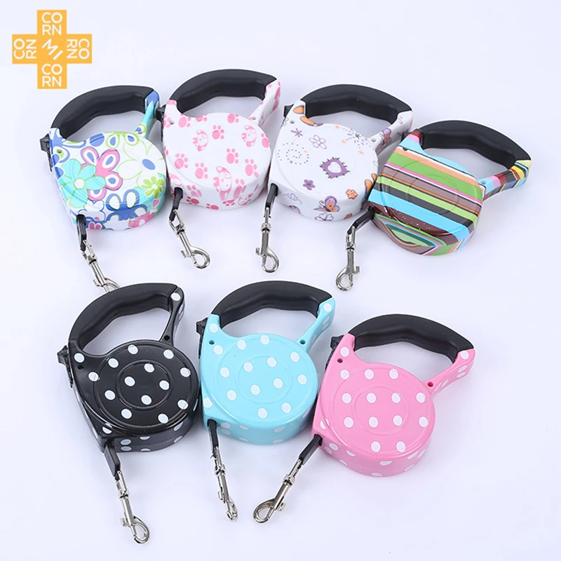 

3M Scalable automatic Dog Harness traction on the rope Pet Dog Leash strong ABS Material good looking