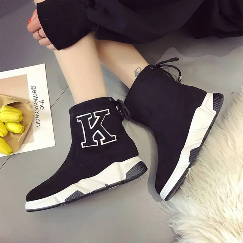2108 новая стильная обувь женские зимние ботинки botas feminina Fenty Beauty искусственная