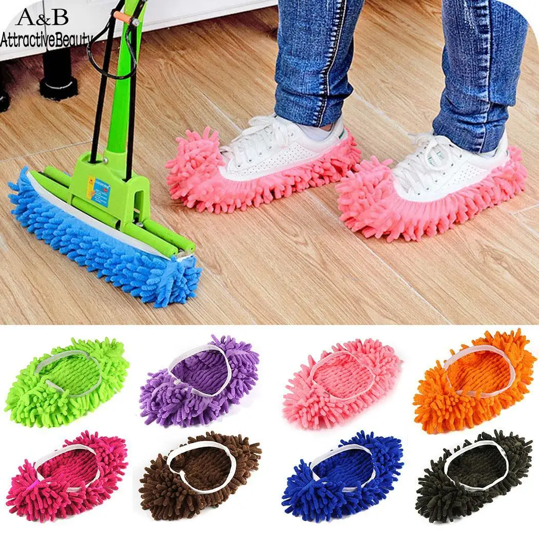Cleaning 1 Pcs Multifunctional Shoe New Mop Covers Cleaning Foot Socks