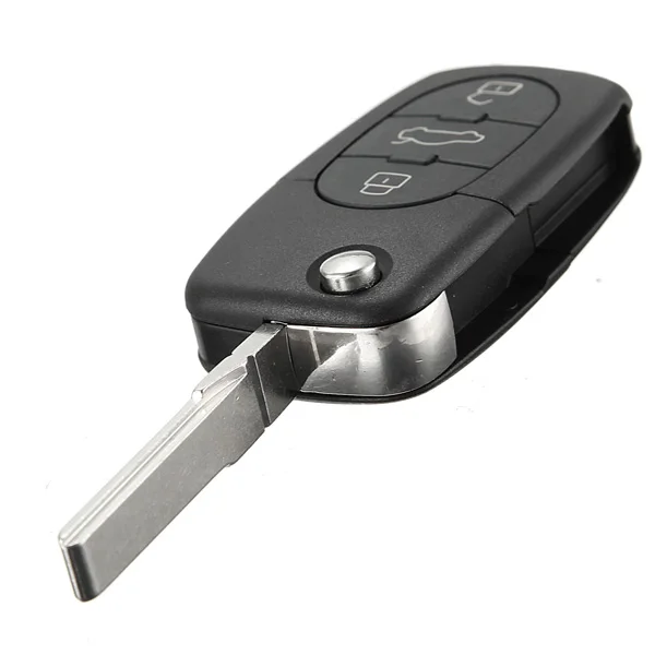 3 кнопки дистанционного ключа брелок чехол оболочка лезвие HAA для Audi A2 A3 A4 A6 A8 TT 1994-2006
