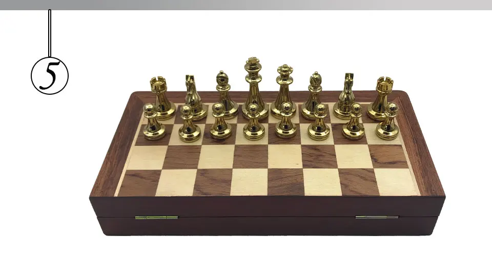 Металлические глянцевые золотые и серебряные шахматы цельные деревянные складные шахматные доски высокого качества профессиональные шахматные игры Набор