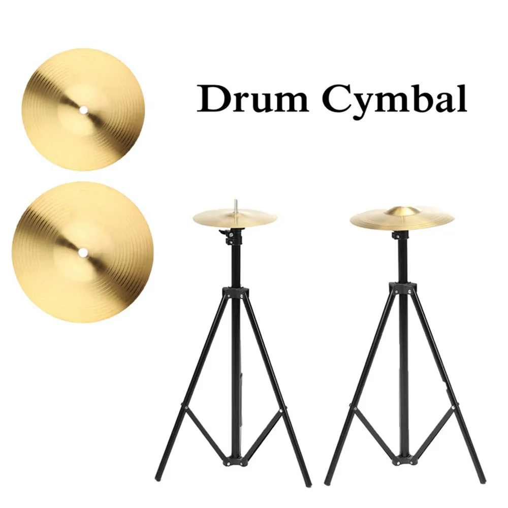 Hot sale 8/10 Inch Copper Alloy Crash Cymbal Drum Set Durable Brass