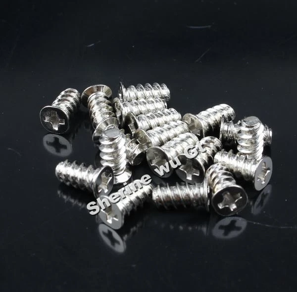 

Free shipping wholesale 1000pcs New Silver 4x10mm Screw Small Screws For PC Computer Case Fan Screw Fastener