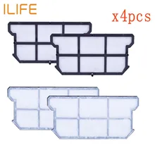 4* эффективный фильтр hepa против пыли для Chuwi iLife V7 робот пылесос запчасти фильтр hepa против пыли аксессуары