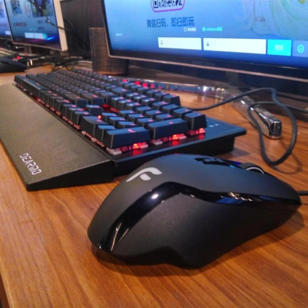 Мышь игровая Проводная DEARMO PMW3325 100 6000DPI 7 кнопок RGB подсветка|wired gaming mouse|gaming mousewired |