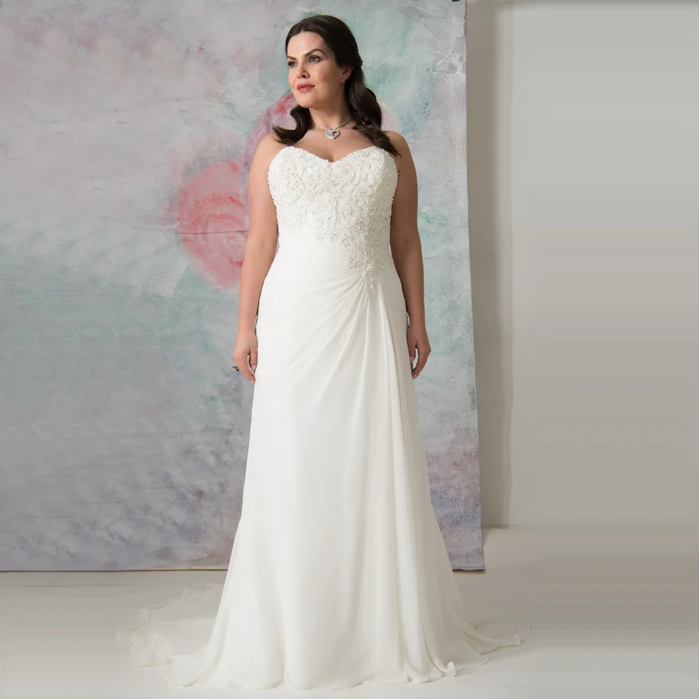 Hochzeitskleid Vestidos de Novia простое свадебное платье из шифона белого цвета/цвета слоновой