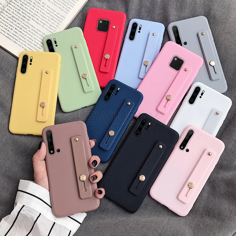 

Candy Color Case For Huawei Y9 Y5 2019 P Samrt Nova 4 5 3 P30 P20 mate 20 lite Pro On Honor 8X 20 10 9 lite Soft Silicon Cases