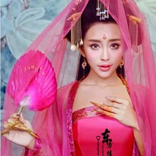 Rao tv Play Легенда китайского императрица у Meiniang Rose Tang костюм hanfu для женщин для принцессы