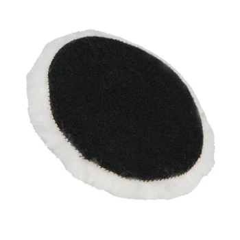 

125mm Polishing pad Hook & Loop Lambswool Polisher Easy installation Attachment Buffing Durable