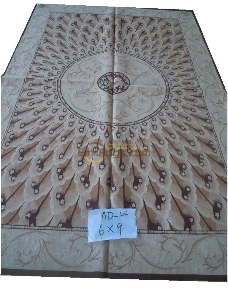 Hand Knitted Carpets Big Carpet For Living Room Square Rug Aubusson