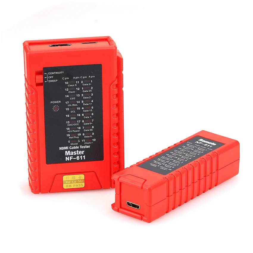  KELUSHI High Definition Cable Tester NF-611 Cable Tester Detector Diagnose Tone Tracer Standard HDM