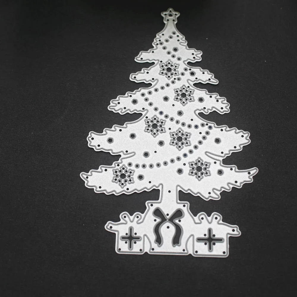 

Christmas tree Metal Cutting Dies Stencil for DIY Scrapbooking Photo Paper Cards Making DIY Decorative Crafts Supplies