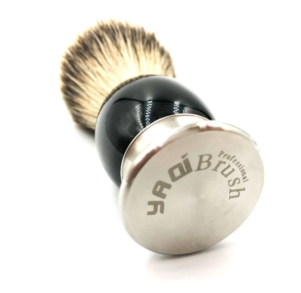 Yaqi 100 Pure Silvertip Badger Hair Handcrafted Shaving Brush For