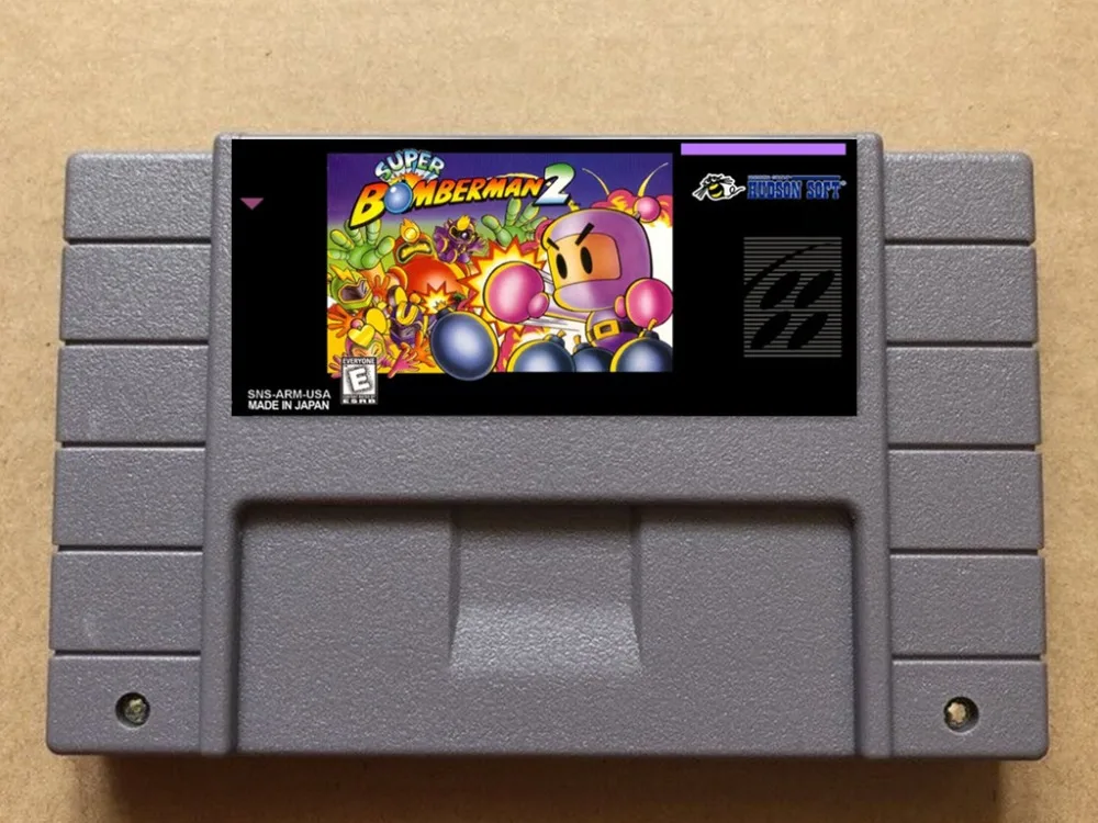 Видеоигра Super bomberman 2 USA NTSC версия 16 bit 46 pins!|Картриджи| |