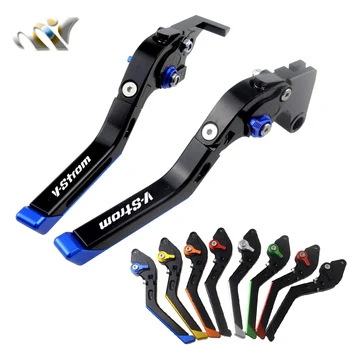 

DL1000 V-STROM Motorcycle Accessories Folding Extendable Brake Clutch Levers For SUZUKI DL 1000 DL1000 V STROM VSTROM 2002-2017