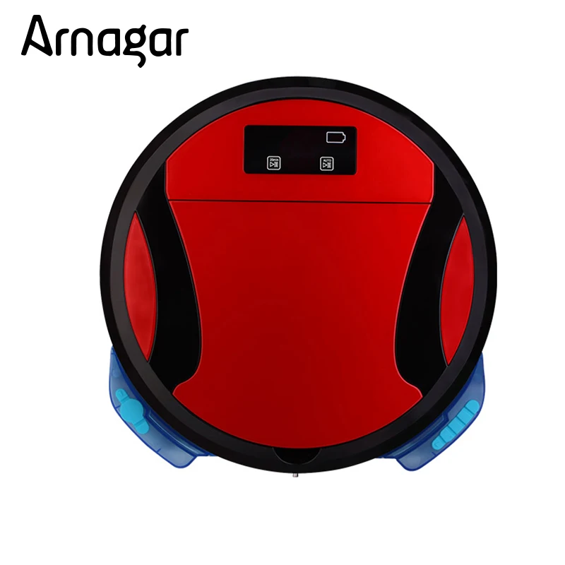 Arnagar Robotic Vacuum Cleaner 1200 pa Double side Brushes,Wet Dry