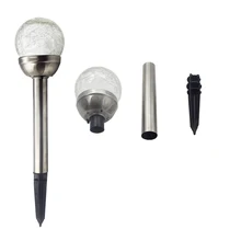 4 солнечного садового света открытый цвет цветной светодиодный, декоративный шар солнечный свет для террасы/лужайки/Паддок/дороги/ландшафта