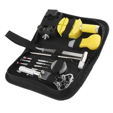 30 комплектов/партия часы набор инструментов для ремонта, смотрите фильмы Батарея инструмент для замены ремешок для наручных часов соединительных штифтов удаление инструмент комплект с переносным чехол