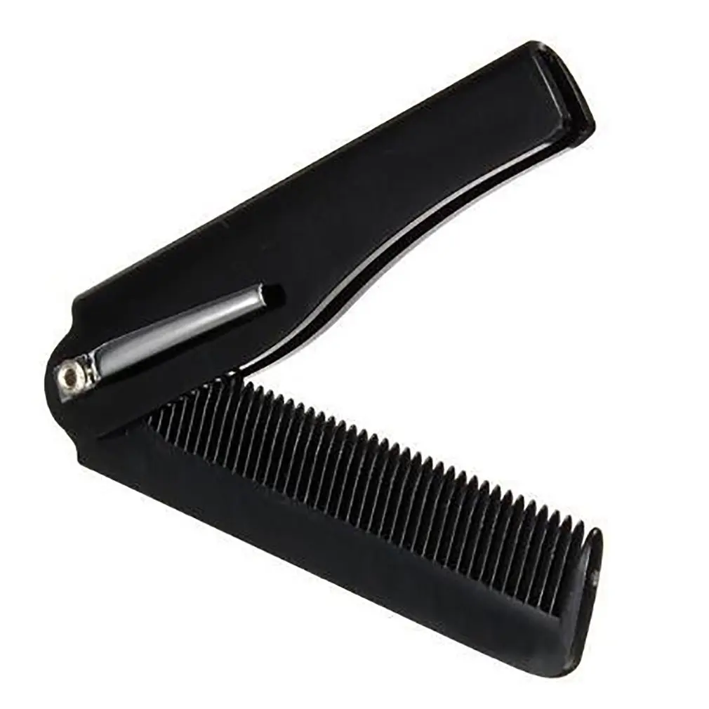 

Folding Knife Type Horn Comb Compass Commercial Plastic Small Comb For Men Easy To Use Easy To Carry