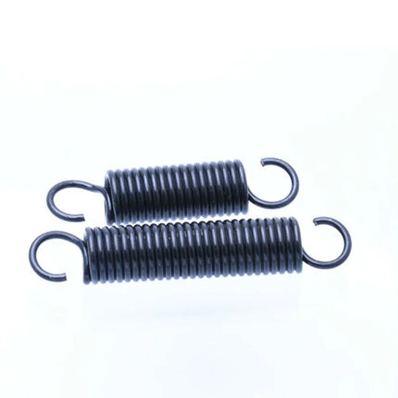 

2Pcs 1.4mm WD 9mm OD Hook Springs Steel Steaming oven pull Stretch spring Length 30mm-65mm