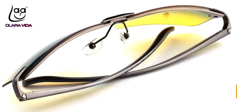 Новые настоящие = clara Vida = день и ночь для зрения многофункциональные алюминиево-магниевые поляризованные Uv400 Uv100% мужские солнцезащитные очки
