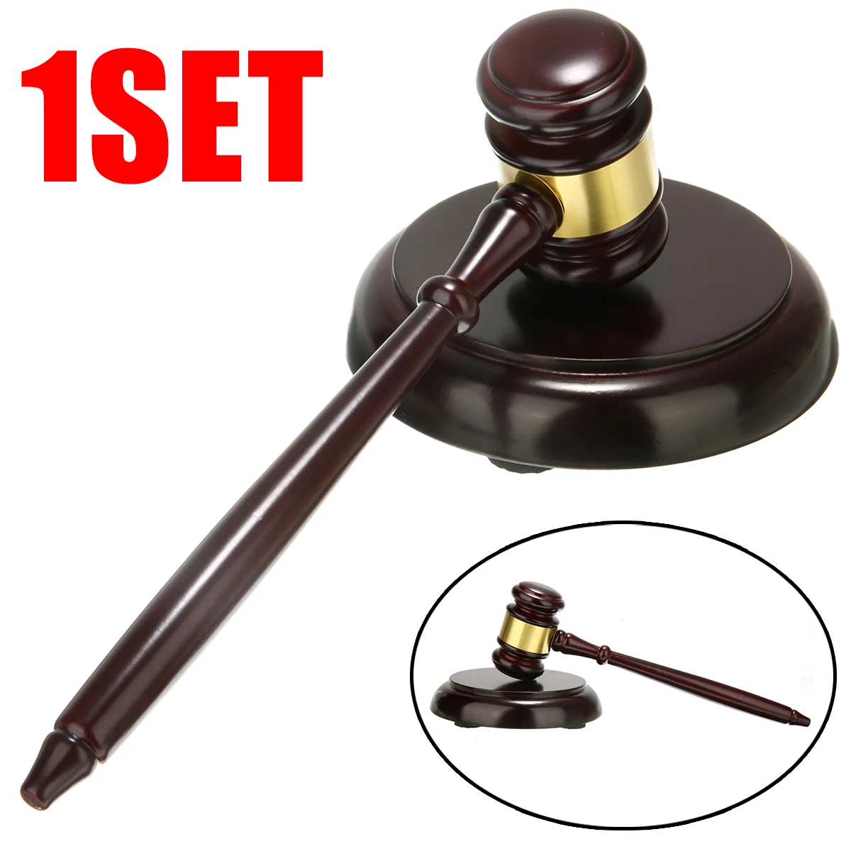 Wooden Handcrafted Wood Sound Block For Lawyer Judge Auction Hammer S Wooden Handcrafted Wood Sound Block For Lawyer Judge Auction Hammer S