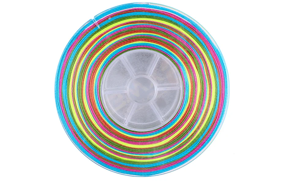 linha de pesca 6 cores forte linha