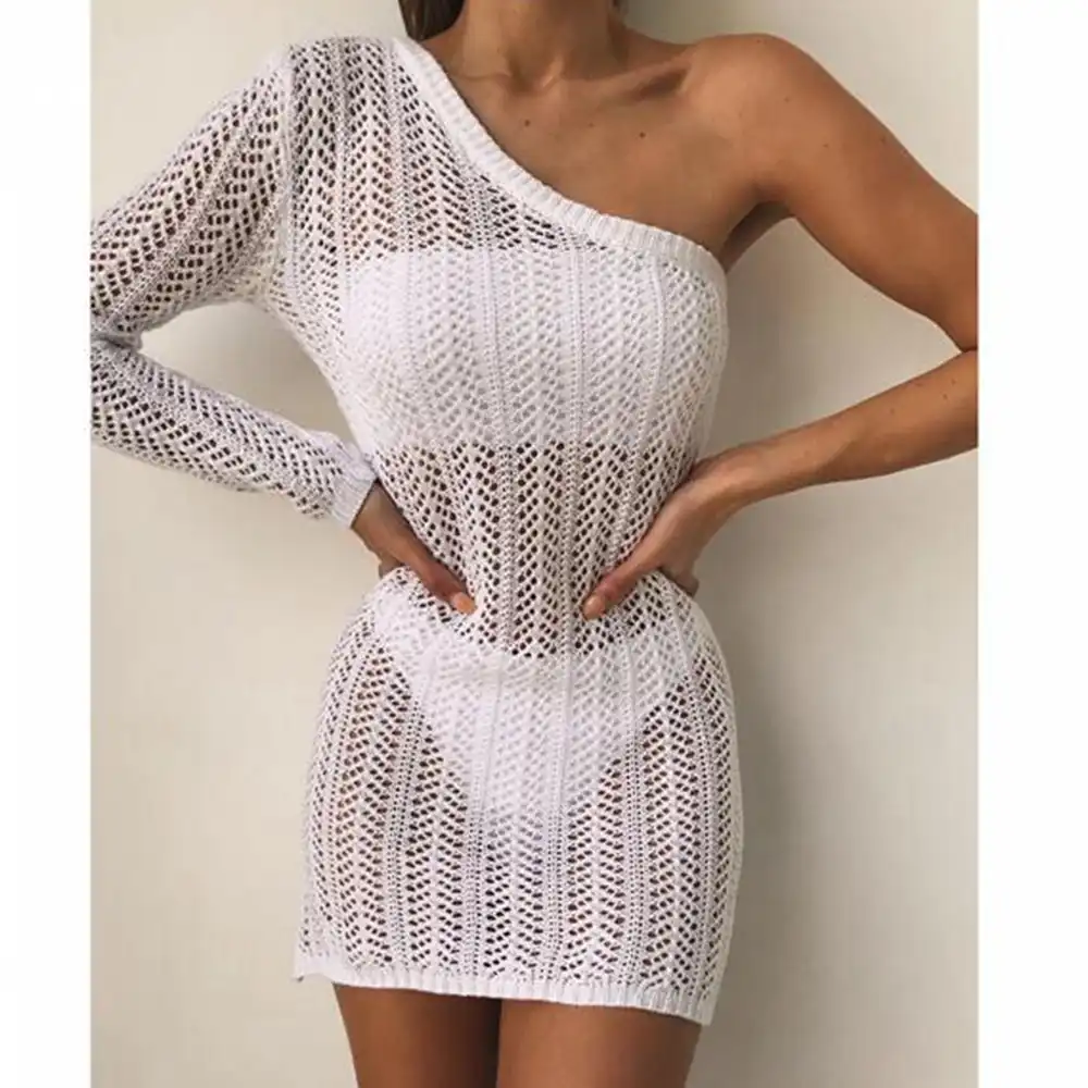 off the shoulder swimsuit cover up
